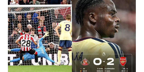 Gunners loistaa puna-valkoisissa väreissä: Arsenal johtaa Valioliigaa puhtaalla pelillä Gunners loistaa puna-valkoisissa väreissä: Arsenal johtaa Valioliigaa puhtaalla pelillä